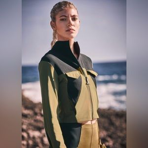 Devon Windsor Aria Jacket Hunter Green XS NEW WITH TAGS
